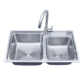 Double Bowl Kitchen Sink Handmade Stainless Steel Sink Kitchen Sink